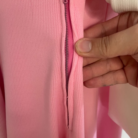 Vintage 70’s maxi floral pink and white daisy handmade Dress cottage core - Picture 6 of 9